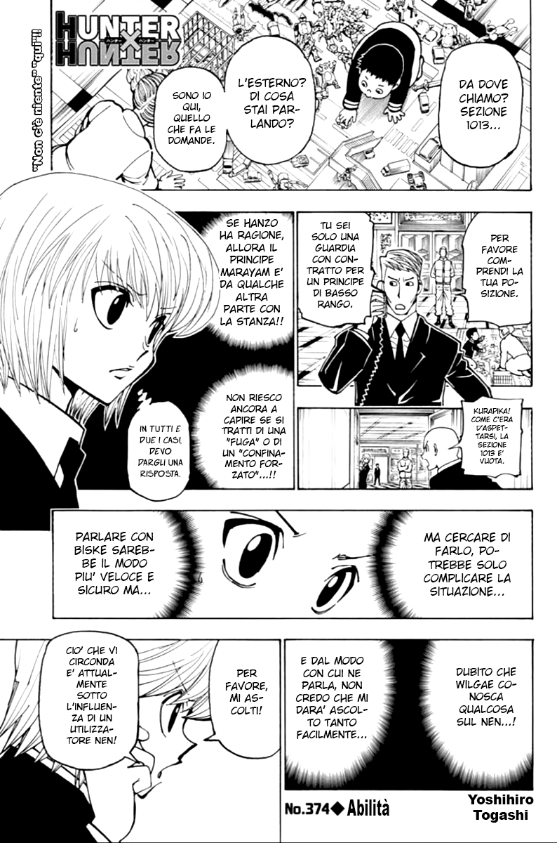 Hunter x Hunter-Volume 36 Chapter 374